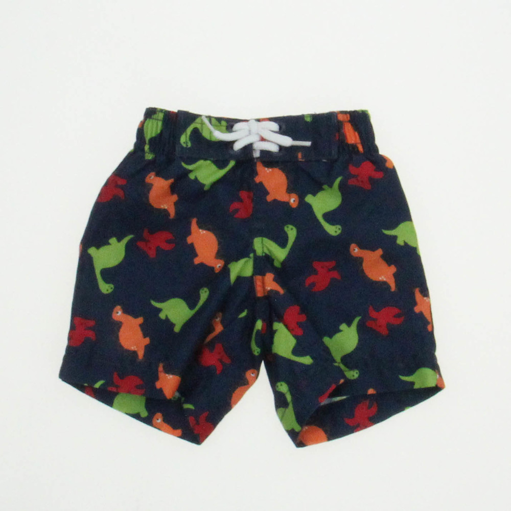 Baby 8 Boys Blue | Red | Green | Orange Dinosaurs Trunks size: 3-6 Months